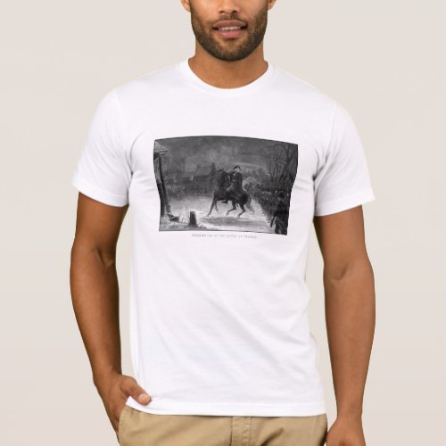 Washington At The Battle Of Trenton T_Shirt