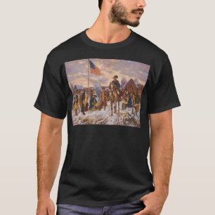 Washington at Valley Forge by Edward P. Moran T-Shirt