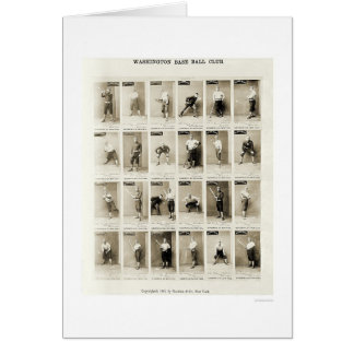 Washington Baseball Club 1887 Cards