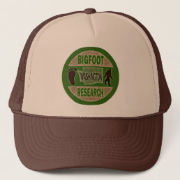 Washington Bigfoot Research Trucker Hat