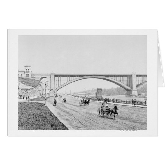 Washington Bridge and the Speedway Photograph (Front Horizontal)