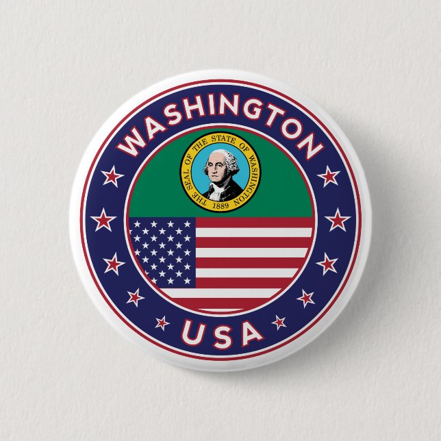 Washington Button (Front)