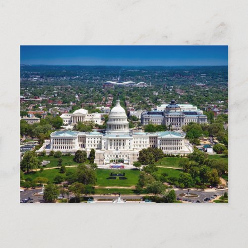 Washington Capitol Hill Postcard