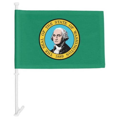 Washington Car Flag