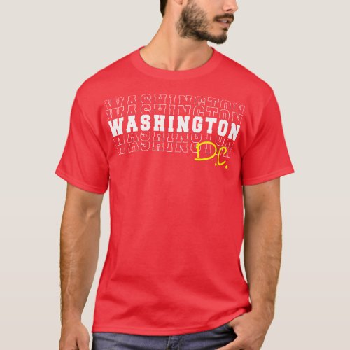 Washington city District of Columbia Washington DC T_Shirt
