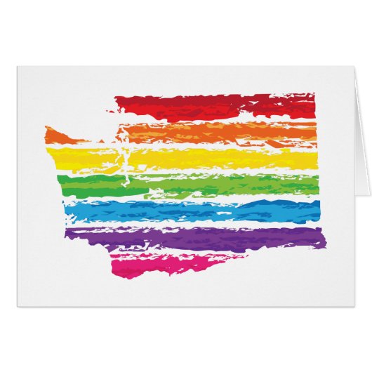 washington color strokes cards (Front Horizontal)