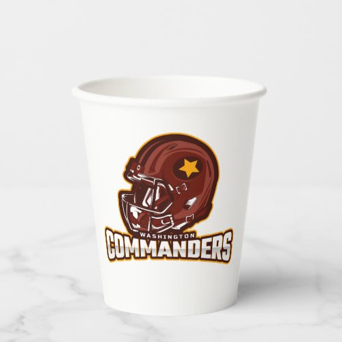 Washington Commanders Football Team Coffee Mug Paper Cups