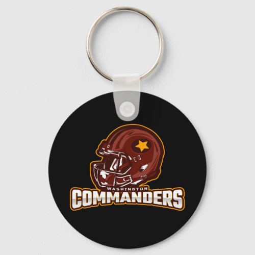 Washington Commanders Football Team Keychain