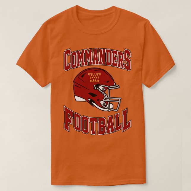 Washington Commanders  Team 1 T-Shirt (Design Front)