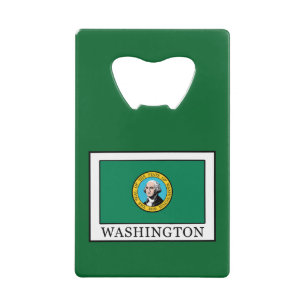 Washington Credit Card Bottle Opener