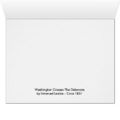 Washington Crosses The Delaware Cards (Inside Horizontal (Bottom))