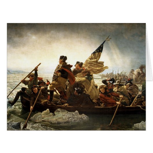 Washington Crosses The Delaware Cards (Front Horizontal)