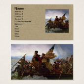 Washington Crossing Delaware Art (Front & Back)