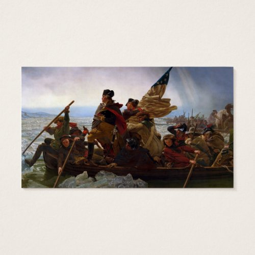 Washington Crossing the Delaware Business Card Templates