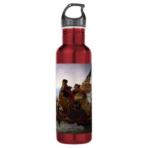 Washington Crossing Delaware Art Water Bottle
