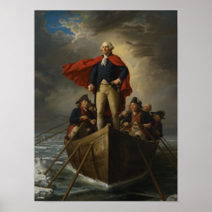 Washington Crossing the Delaware – 1776 Poster