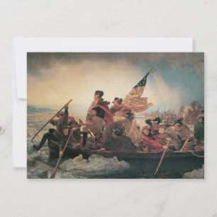 Washington Crossing the Delaware by Emanuel Leutze