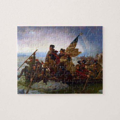 Washington Crossing the Delaware by Emanuel Leutze Jigsaw Puzzle