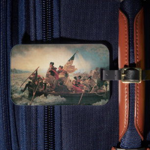 Washington Crossing the Delaware by Emanuel Leutze Luggage Tag