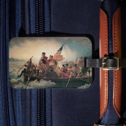 Washington Crossing the Delaware by Emanuel Leutze Luggage Tag