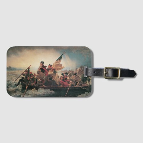 Washington Crossing the Delaware by Emanuel Leutze Luggage Tag