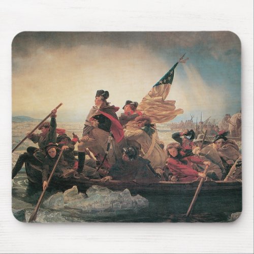 Washington Crossing the Delaware by Emanuel Leutze Mouse Pad