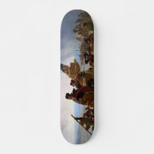 Washington Crossing the Delaware by Emanuel Leutze Skateboard
