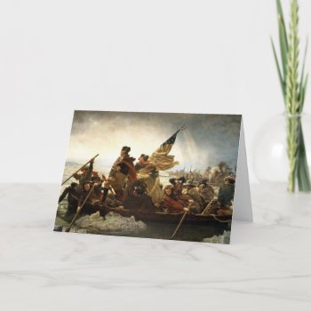 Washington Crossing The Delaware Card by masterpiece_museum at Zazzle