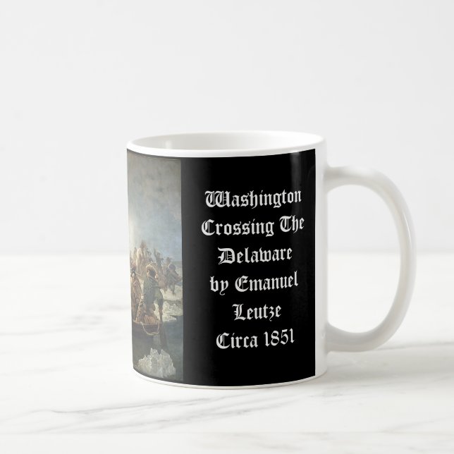 Washington Crossing The Delaware Coffee Mug (Right)