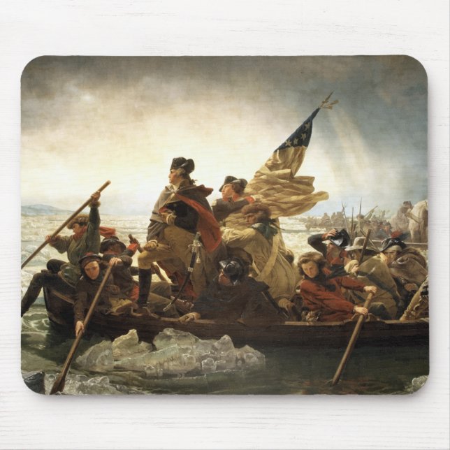 Washington Crossing The Delaware Mouse Pad (Front)