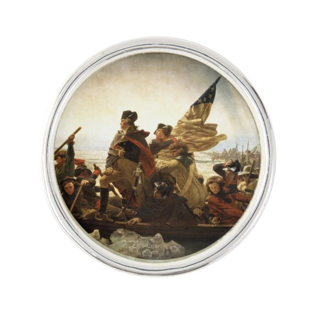 Washington Crossing the Delaware Pin (Front)