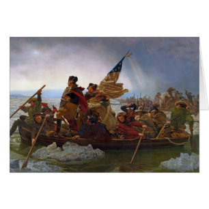 Washington Crossing the Delaware River Cards