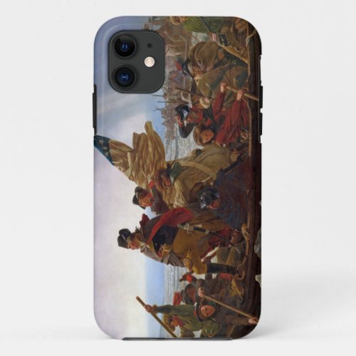 Washington Crossing the Delaware River iPhone 11 Case