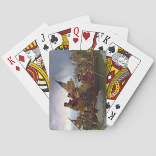 Washington Crossing the Delaware River Poker Cards