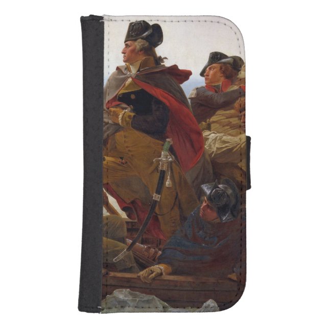 Washington Crossing the Delaware River Samsung Galaxy Wallet Case (Front)