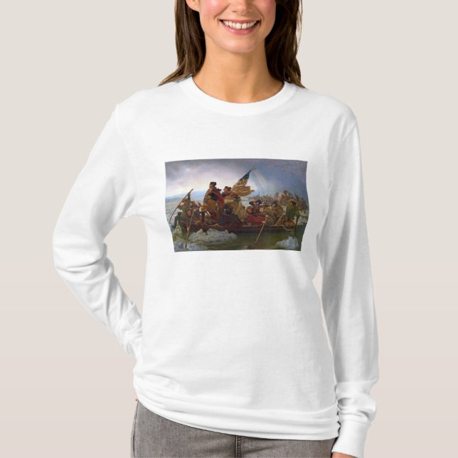 Washington Crossing the Delaware River T-Shirt (Front)