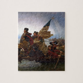Washington Crossing the Delaware - Vintage US Art Jigsaw Puzzle