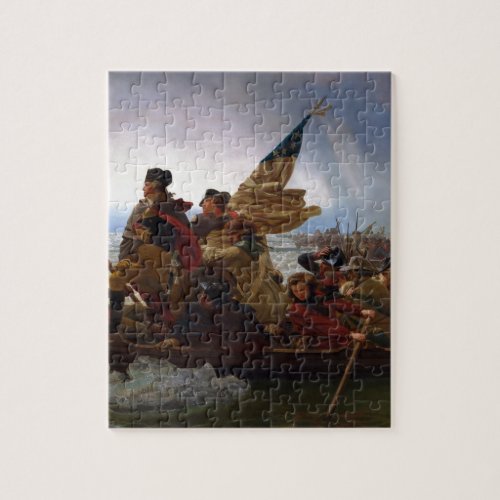 Washington Crossing the Delaware _ Vintage US Art Jigsaw Puzzle