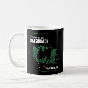 Washington - Cryptids Home Of The Batsquatch Coffee Mug