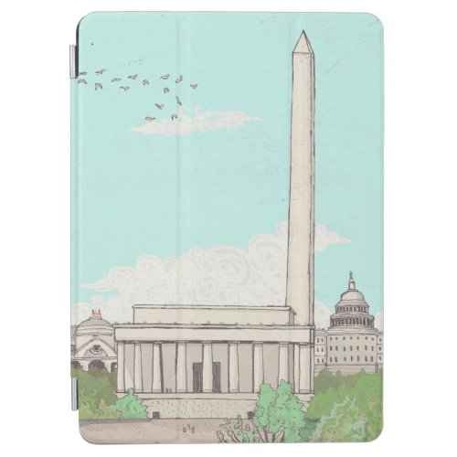 Washington DC Capital of the USA Landmarks iPad Air Cover