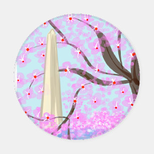 Washington, D.C./Cherry Blossom Coasters