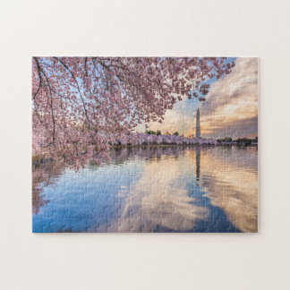 Washington D.C Cherry Blossom Jigsaw Puzzle