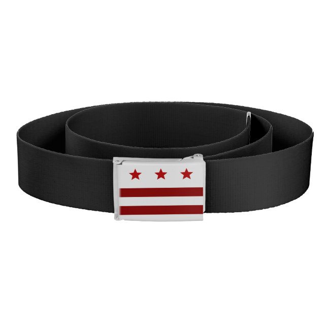 Washington D.C.  city flag Belt (Coil)