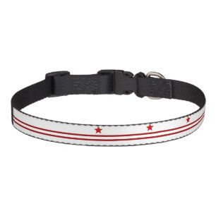 Washington D.C. city flag Pet Collar
