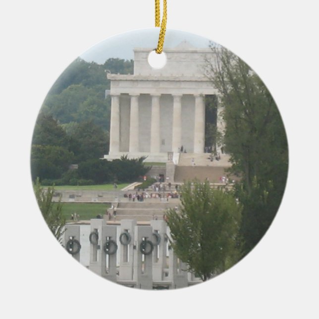Washington D.C. Collectible Ornament (Front)