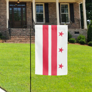 Washington D.C. District of Columbia Garden Flag