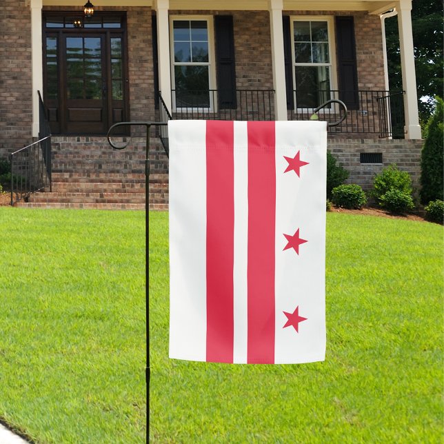 Washington D.C. District of Columbia Garden Flag (Washington D.C. District of Columbia Garden Flag Cover)
