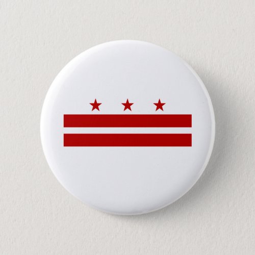 Washington DC Flag Button