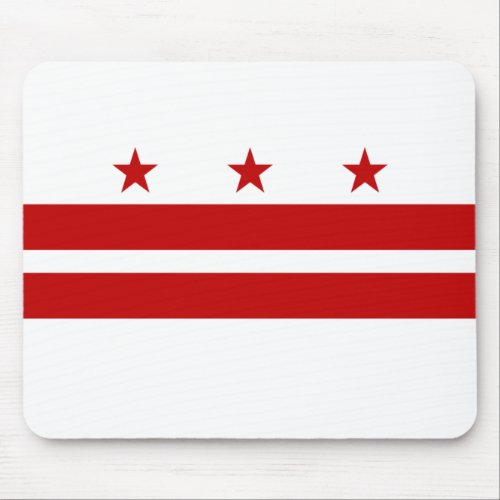Washington DC Flag Mouse Pad