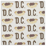 Washington D.C. Half Smoke Sausage Chili Hot Dog Fabric